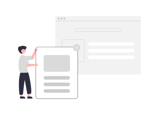 Markaya özel dil, hikaye ve stratejik metinlerle hedef kitleye ulaşarak etki yaratan içerik pazarlaması süreci illüstrasyonu.