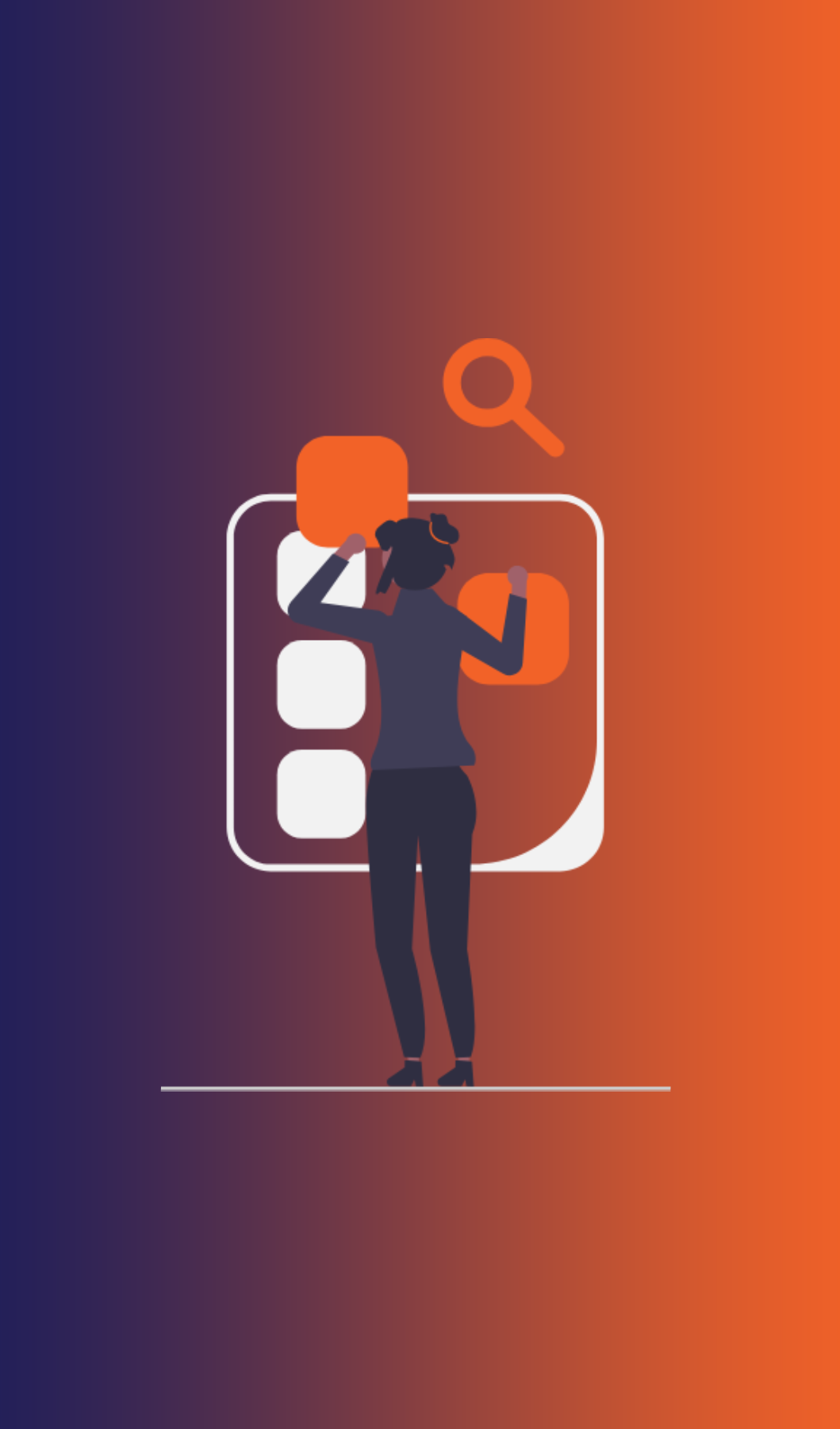 Marka bilinirliğini artırmak için anahtar kelime, içerik ve teknik SEO çözümlerini analiz edip uygulayan profesyonel figürü illüstrasyonu.